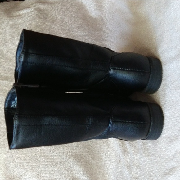 MICHAEL KORS EMMA RUBIE TALL BLACK TODDLER BOOTS - Picture 3 of 10